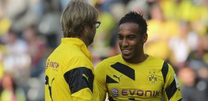 Jürgen Klopp und Pierre-Emerick Aubameyang - Zwei auf einer Wellenlänge Aubameyang, Klopp