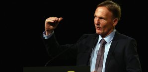 Joachim Watzke hat sich kritisch geäußert Joachim Watzke