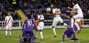 Roma und die Fiorentina trennen sich Remis AS Rom, AC Florenz