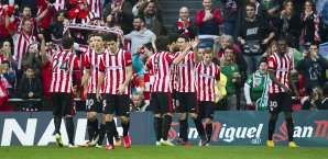 Athletic Bilbao hat durch ein Tor von Aritz Aduriz gegen Real Madrid gewonnen Athletic Bilbao