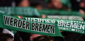 Die Bremer Fans antworteten auf die Niederlage in Bielefeld mit Randalen Bremer Fans