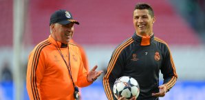 Carlo Ancelotti betonte, dass er eine gute Beziehung zu seinen Spielern hat Carlo Ancelotti, Cristiano Ronaldo