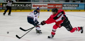 Chris Minard (r.) wechselt innerhalb der DEL die Fronten Chris Minard