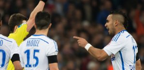 Dmitri Payet war mit der Schiedsrichterleistung nicht einverstanden Dmitri Payet