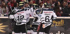 Der EHC kann weiter seinen Titel in der DEL verteidigen ERC Ingolstadt