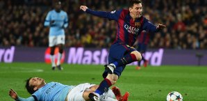 Manchester City bekam Messi und Co kaum zu fassen FC Barcelona