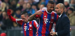Die Bayern bekommen es mit Braunschweig zu tun FC Bayern München, Pep Guardiola, Jerome Boateng