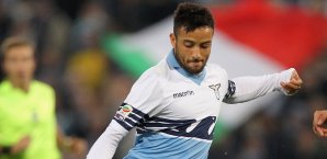 Felipe Anderson brachte Lazio früh auf die Siegerstraße Felipe Anderson