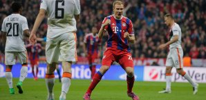 Holger Badstuber erzielte das 5:0 gegen Donezk per Kopf Holger Badstuber