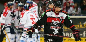John Tripp (r.) wird die Kölner Haie verlassen John Tripp