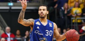 Justin Cobbs war mit 20 Zählern Topscorer der Partie Justin Cobbs