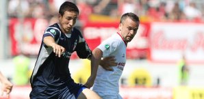Kevin Möhwald (l.) spielt ab Sommer für den Club Kevin Möhwald