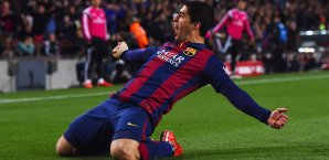 Luis Suarez gelang das Siegtor im Clasico gegen Real Madrid Luis Suarez