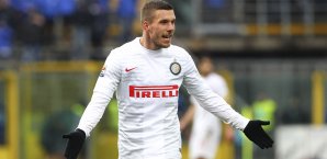 Lukas Podolski ist noch nicht ganz angekommen Lukas Podolski