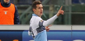Miroslav Klose durfte einen Treffer bejubeln Miroslav Klose