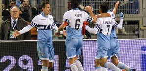 Miroslav Klose steuerte zwei Treffer für Laziali gegen Florenz bei Miroslav Klose