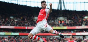 Oliver Giroud war mit seinem Traumtor Matchwinner Oliver Giroud