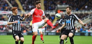 Olivier Giroud schnürte gegen Newcastle einen Doppelpack Olivier Giroud, FC Arsenal