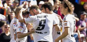 Pablo Piatti (2. v. l.) avancierte zum Matchwinner gegen Sociedad Pablo Piatti