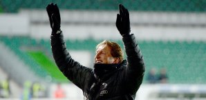 Ralph Hasenhüttl hat mit dem FC Ingolstadt souverän gegen Erzgebirge Aue gewonnen Ralph Hasenhüttl