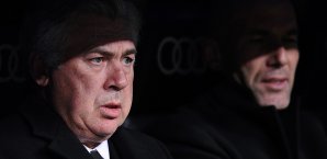Zinedine Zidane soll Carlo Ancelotti als Trainer bei den Madrilenen beerben Real Madrid