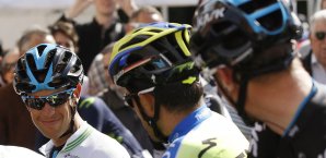 Richie Porte (l.) hat die Katalonien-Rundfahrt 2015 gewonnen Richie Porte