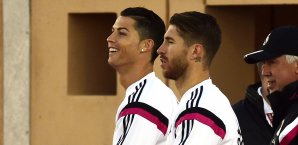 Cristiano Ronaldo bekommt von Sergio Ramos den Rücken gestärkt Ronaldo, Ramos