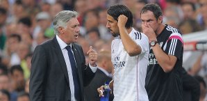 Sami Khedira wird Carlo Ancelotti bald wieder zur Verfügung stehen Sami Khedira