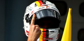 Sebastian Vettel und der Jubelfinger sind zurück Sebastian Vettel
