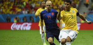 Thiago Silva verpasste Brasiliens WM-Debakel gegen Deutschland aufgrund einer Sperre Thiago Silva