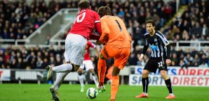 Tim Kruls (r.) Patzer schenkte Manchester United einen späten Sieg Tim Krul