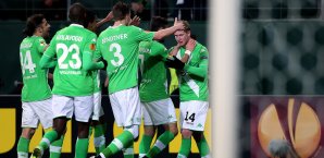 Der VfL Wolfsburg hat sich eine gute Ausgangsposition gegen Inter Mailand erspielt VfL Wolfsburg