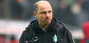 Viktor Skripnik stellt sich vor seine Mannschaft Viktor Skripnik