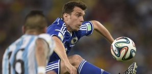 Zvjedzdan Misimovic war noch bei der WM 2014 aktiv Zvjedzdan Misimovic, Argentinien,