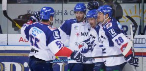Die Adler Mannheim glichen in der Playoff-Serie zum 2:2 aus Adler Mannheim