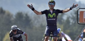 Trotz Mühen der Konkurrenz: Valverde war heute unschlagbar Alejandro Valverde