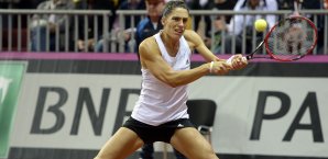 Andrea Petkovic scheiterte mit der deutschen Auswahl im Halbfinale an Russland Andrea Petkovic