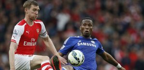 Arsenal und Chelsea haben sich torlos getrennt Arsenal, Chelsea
