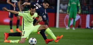 Barca kann entspannt ins Rückspiel gegen Paris gehen Busquet