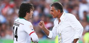 Carlos Queiroz steht auch weiterhin beim Iran an der Seitenlinie Carlos Queiroz