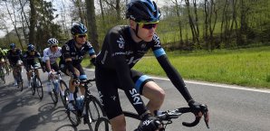 Chris Froome und das Team Sky siegten beim Mannschaftszeitfahren Chris Froome