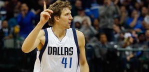 Dirk Nowitzki spielt aktuell in den Playoffs der NBA Dirk Nowitzki
