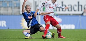 Felix Burmeister steht seiner Arminia im Duell mit Wolfsburg nicht zur Verfügung Felix Burmeister
