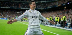 James erzielte per Traumtor das zwischenzeitliche 2:0 James Rodriguez