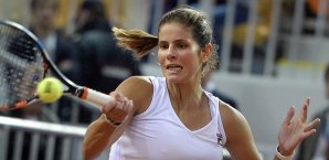 Julia Görges musste sich zum Auftakt gegen Russland geschlagen geben Julia Görges