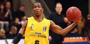 Kerron Johnson will mit Ludwigsburg in die Playoffs einziehen Kerron Johnson, Ludwigsburg