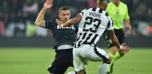 Laut Roberto Mancini zieht es Lukas Podolski zurück nach London Lukas Podolski