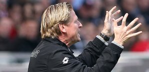 Markus Gisdol sieht den Trainerwechsel in Hannover Markus Gisdol