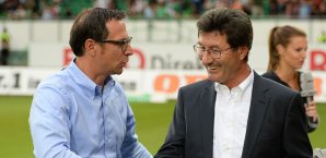 Martin Bader (l.) überzeugte den Vorstand mit seinem Konzept Martin Bader