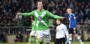 Maximilian Arnold war gegen Bielefeld gleich doppelt erfolgreich Maximilian Arnold